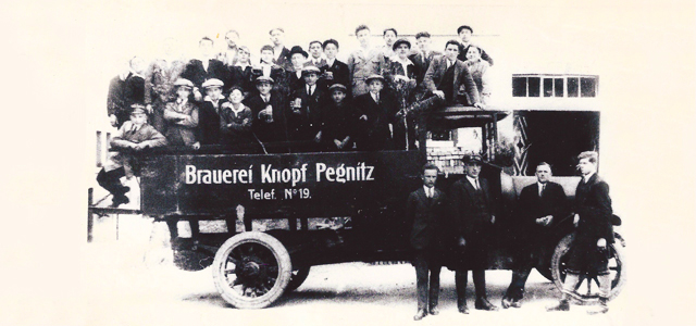 Jura-Bräu | erster LKW um 1925